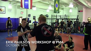 Train with the Best! Erik Paulson MMA Workshop at Progressive Martial Arts Today Saturday, Oct 14th! 11:00AM STX Kickboxing / 2:15PM CSW No-Gi Submission Grappling. Sign up for one session or both! Going to be awesome! | Progressive Martial Arts