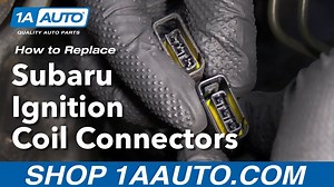 How to Replace Install Subaru Ignition Coil Connectors