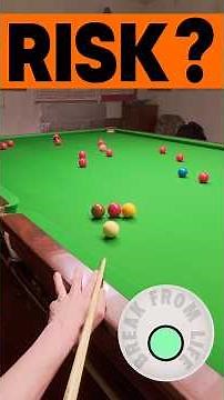 Snooker Practice Break It’s A Risk? 😶 GoPro Headcam POV