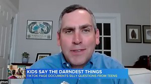 354K views · 10K reactions | KIDS SAY THE DARNDEST THINGS: ABC’s Danny New TV spoke with the father of two behind the viral TikTok account poking fun at teens’ silly questions. | World News Now | Facebook