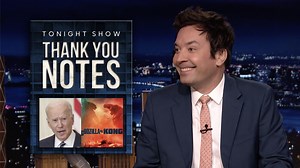 Jimmy pens thank you notes to spring cleaning, Godzilla vs. Kong and Peeps flavored soda. | The Tonight Show Starring Jimmy Fallon