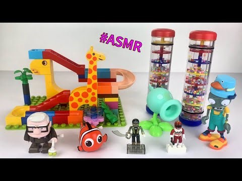 ASMR Toy Playing | Nemo, Old Man & Rain Maker Real Sound No Talk