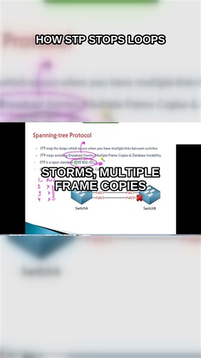 How STP Stops Loops Fast #shorts