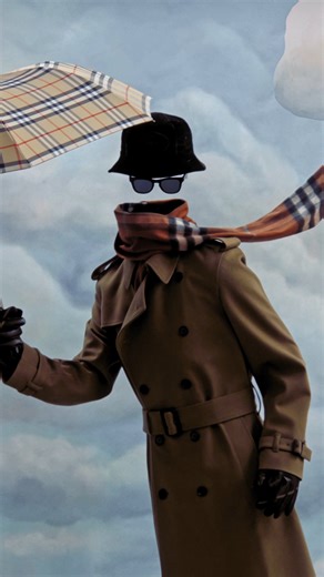 94K views · 2K reactions | Weather man Embrace the elements in iconic style brby.co/YXN7fM | Burberry | Facebook
