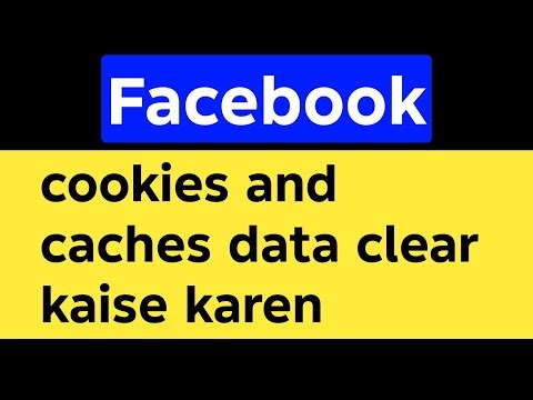 How to facebook cookies and cache data clear