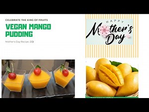 Mango Pudding| Mango Agar Agar Recipe| Vegan & Quick Pudding