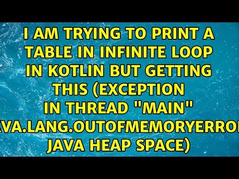 Java heap space)