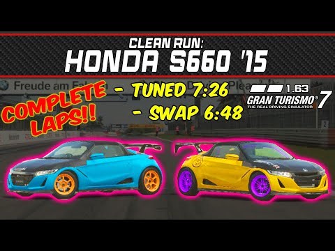 GT7 - Clean Run: Honda S660 '15 - Gran Turismo 7 - 1.63