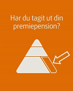 Har du tagit ut din premiepension? Premiepension är en del av den allmänna pensionen som placeras i fonder. Hur mycket du får beror både på din livsinkomst och hur fonderna har utvecklats. ✉️ Vi skickar brev till dig som är över 70 år och inte har tagit ut din premiepension. Har du inte fått ett brev berörs du inte av detta. Är du född 1937 eller tidigare tillhör du det tidigare pensionssystemet och har inte tjänat in till premiepension. 🧡 Varje år skickar vi information om belopp, och vilka de