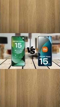 REDMI note 15 vs REDMI note 15 pro 4g,part 3 camera and sound comparison