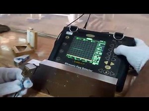 Ultrasonic testing calibration-part 3