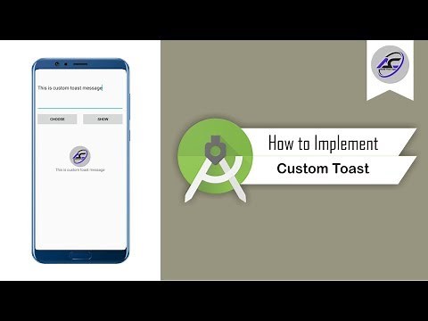 How to Implement Custom Toast in Android Studio | CustomToast | Android Coding