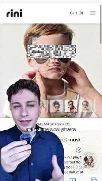 Let's talk about Rini, the brand of face masks (and more) for children 3+ 😐 #skincare #rini