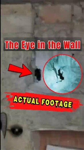 The Eye in the Wall 👁️ #unexplained #mystery #unearthedsecrets