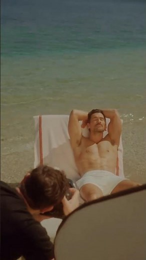 David Gandy Wellwear Summer 2025 Behind the Scenes