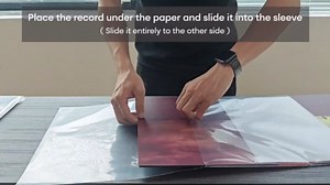 Gatefold Record Sleeves for 12-Inch Vinyl Albums: Clear Plastic Outer Sleeves with 3 Mil Thickness for LPs Protection, 25pcs