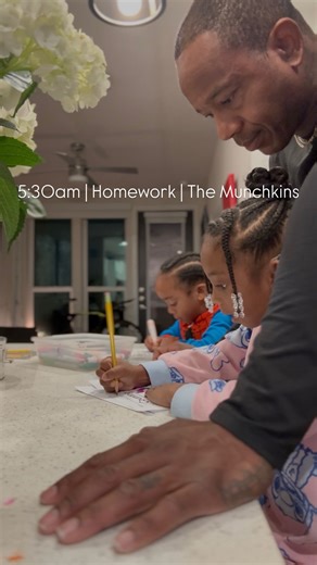 I’ve been trying out an early morning routine with Sean and Anaïs waking them up at 5:30 AM to do homework. Surprisingly, it’s been a game changer! They’re more focused, less distracted, and their brains are totally fresh. We combine this quiet study time with breakfast, making the transition to school smooth and stress-free. If you’re looking for a way to boost your child’s focus and productivity, this might just work for you too! #seanwilson #fyp #thewilsontwins #education | Sean Wilson