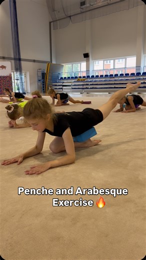 Sasha • Flexibility • RG • Coach | In penché and arabesque, strength is not only required in the back but also in the working leg. The gluteal and hamstring muscles are... | Instagram