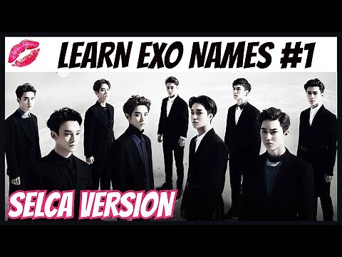 Learn EXO Member Names #1 - TEST YOURSELF!
