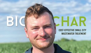 Biochar for Small City Wastewater Treatment