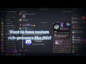 How to have custom rich-presence on your discord status?