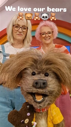 2K views · 1.2K reactions | Get ready for bedtime with Dodge and Coogie! There's a brand new Dodge Bedtime Special on CBeebies tomorrow (Saturday 17th January, 17.30) don't miss it! Have a lovely weekend everyone!  #teddybearladies #cbeebies #DodgeTheDog #bedtimestories #weekendtv | The Teddy Bear Ladies | Facebook