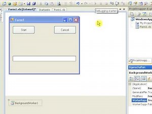 Tutorial:VB.NET Multithreading mit Backgroundworker