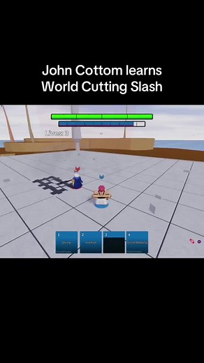 World Cutting Slash Guide in Anime Battle Arena