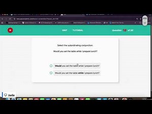 Grade 6 - English: Subordinating conjunctions