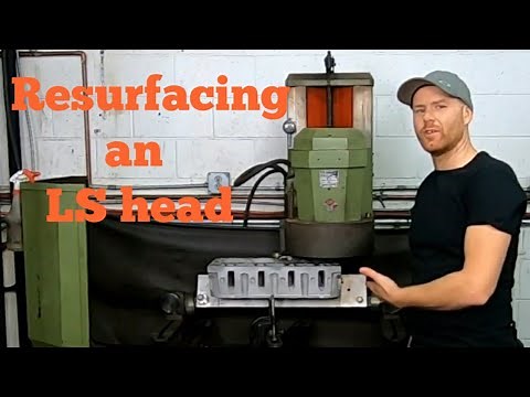 Resurfacing an LS head