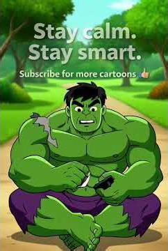 Hulk vs Anger 😡💥 | Funny Cartoon