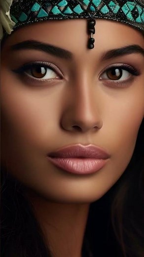 Pacific Island Heritage 🇼🇸 🇼🇸 🇼🇸 🇼🇸🌟Beautiful Ethnic Samoan Woman Cultural Portrait GlobalFacescapes