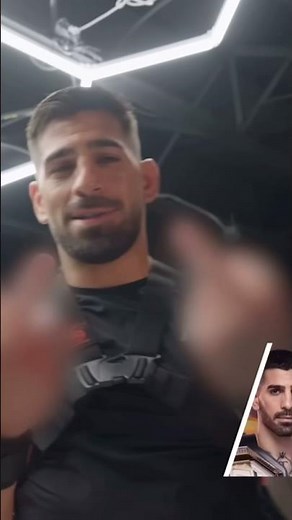 Ilia Topuria FLIPPED OFF Justin Gaethje before their fight at #UFCWhiteHouse! 👀 #UFC #UFCIndia