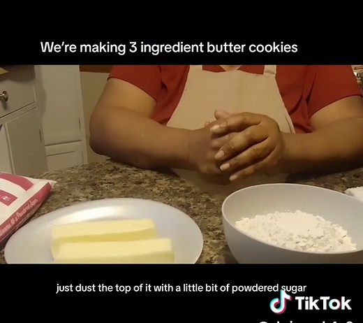 How to make 3 ingredient butter cookies #chriscook4u2 #cooking #cookingvideos #howtomake #recipes #butter #cookies #holiday #christmas ##delicious #desserttiktok