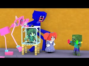 Baby Zombie Girl Need Help - Sad Story - Minecraft Animation