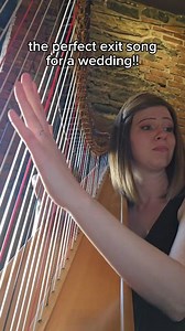 58K views · 2.5K reactions | Throwback to one of the most fun weddings I've played!! The songs requested included Zelda, Final Fantasy, Minecraft, Beatles, Lord of the Rings... and this was the exit song  #harp #wedding #weddingmusic #allstar #smashmouth #ido | Kristan Toczko | Facebook