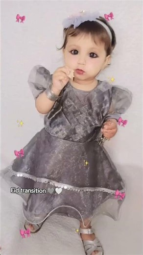 Eid transition advance Eid Mubarak to all of you #shorts #viral #babygirl