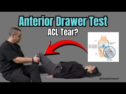 ACL Injury Test: How to Perform the Anterior Drawer Test