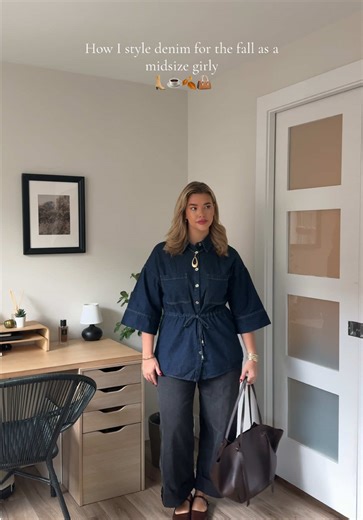 Styling Denim for Fall: Midsize Fashion Guide
