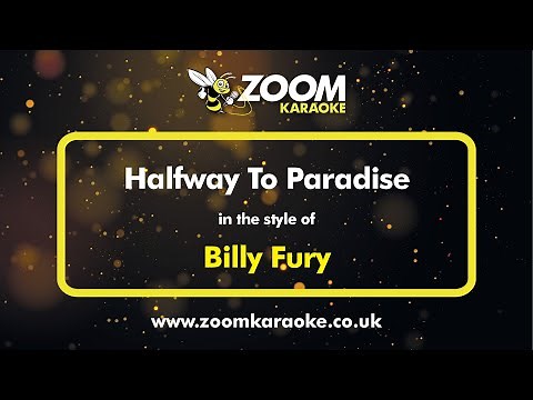 Billy Fury - Halfway To Paradise - Karaoke Version from Zoom Karaoke