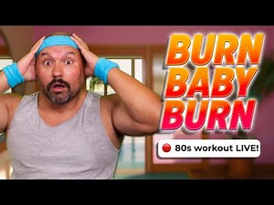 🔴 80s Workout. Burnin' the Pounds LIVE!