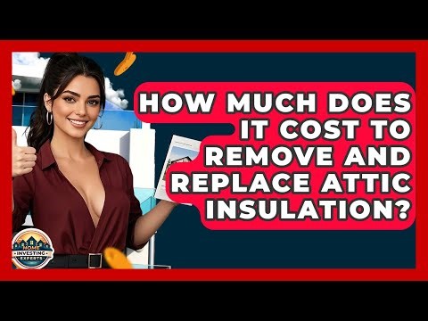 How Much Does It Cost To Remove And Replace Attic Insulation? - Home Investing Experts
