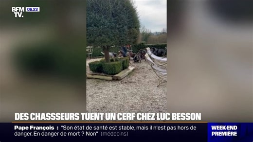 Des chasseurs tuent un cerf chez Luc Besson, le réalisateur annonce porter plainte