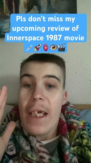 Pls don’t miss my upcoming review of Innerspace 1987 movie tmw 💉🚀🫀👁️🎬 #shorts