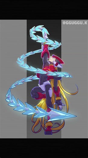 How I draw Megaman Zero✨ #shorts