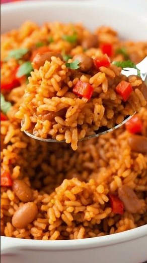 Pinto beans with rice