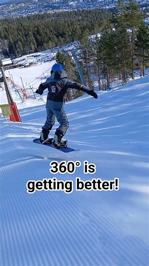 360 is getting better! 🏂 #shorts