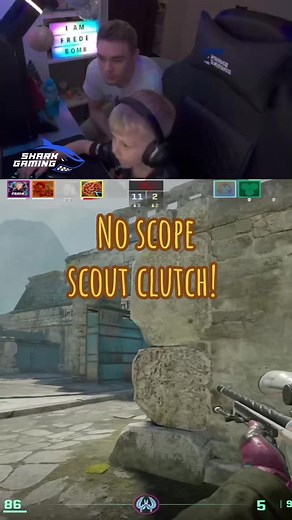 Frede's Fun Moments: No Scope Scout Clutch Highlights