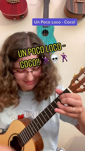 Here’s UN POCO LOCO from the movie #coco ! #fypシ #foryoupage #ukulele #flightukulele @flightukulele #disneypixar #cocomovie