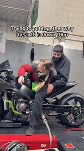 The motor just ain’t pushin out enough pressure for the gas pedal #zx10rr #dyno #tuning #bikelife #fblifestyle | Eldiggitydawg